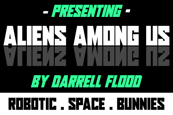 Aliens Among Us Font for Sci-Fi Campaigns