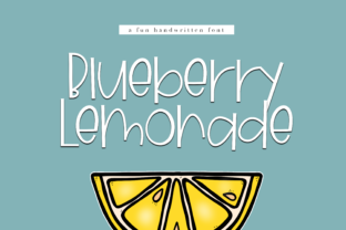 Blueberry Lemonade Font for Scroll-Stopping Social Graphics