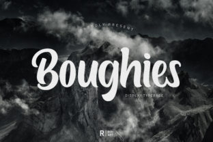 Boughies: The Bold Display Font for Web Design