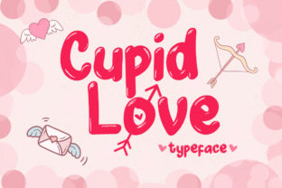 Cupid Love Font for Editorial Design
