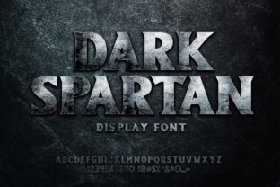 Dark Spartan Typeface for Bold Branding