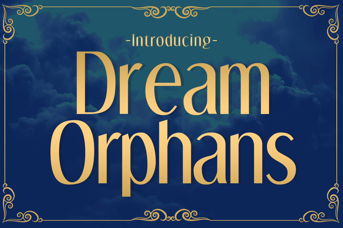 Dream Orphans Font for Editorial Design