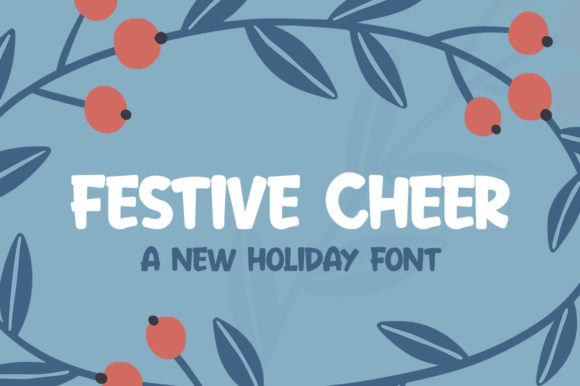 Festive Cheer Font Review for Holiday Branding