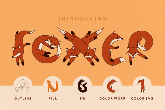 Foxer: The Playful Display Font for Makers