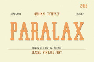 Paralax Font: Authentic Display Type for Brands