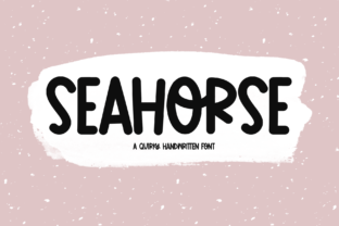 Seahorse Font: A Quirky Display Typeface for Brands