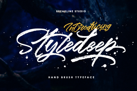 Styledeep: The Perfect Handwritten Brush Font for Crafters