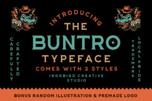 The Buntro Display Font for Scroll-Stopping Visuals