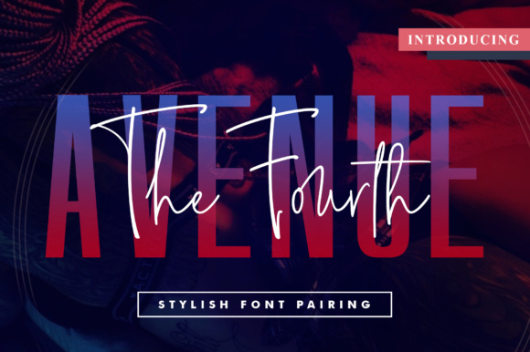 The Fourth Avenue Font for Polished Branding