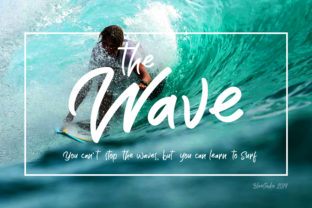 The Wave Display Font for Modern Web Design