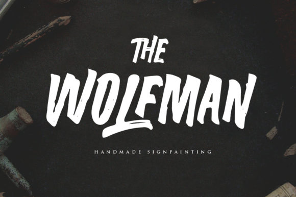 The Wolfman: A Bold Display Font for Modern Editors