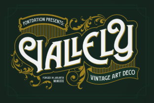 Vallely Typeface for Bold Campaign Design